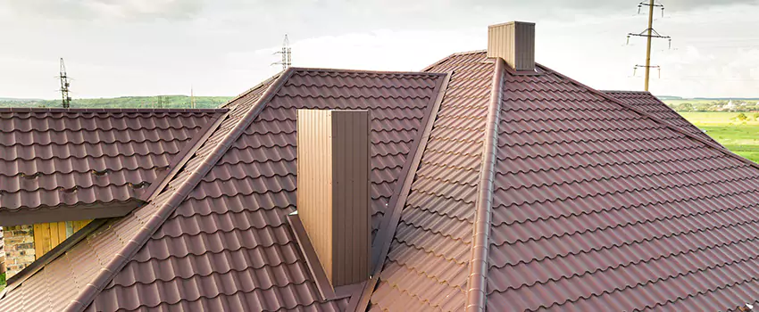 Residential Chimney Flashing Restoration in Chelsea, MA