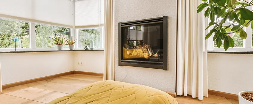 Residential Fireplace Ceramic Glass Installation in Chelsea, MA