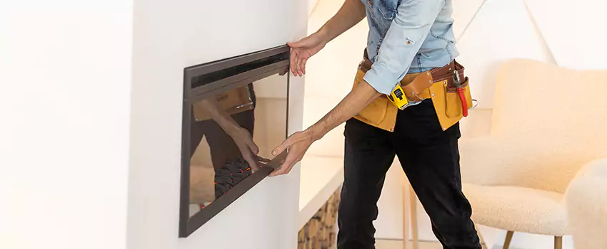 Metal Fireplace Installation in Chelsea, Massachusetts