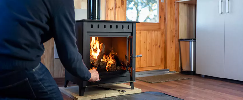 Open Hearth Wood Fireplace Installation in Chelsea, MA
