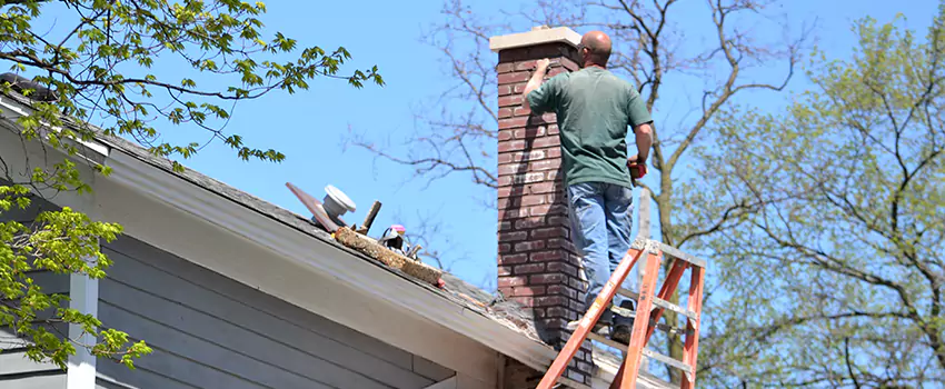 Vinyl and PVC Chimney Flashing Installation in Chelsea, MA