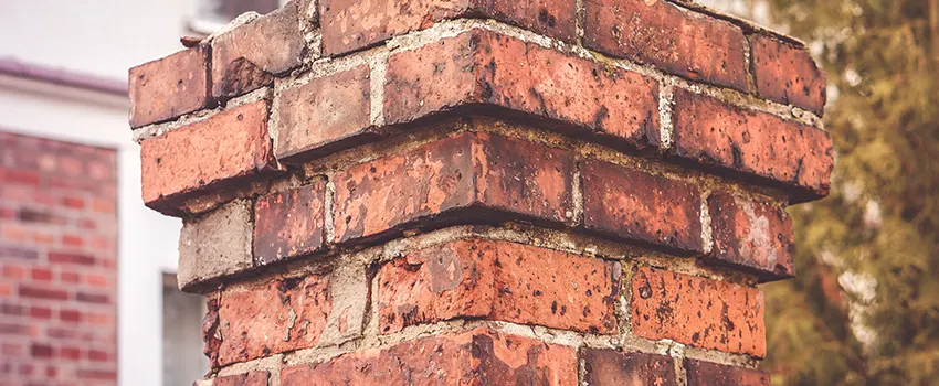 Cracked Chimney Bricks Repair Cost in Chelsea, Massachusetts