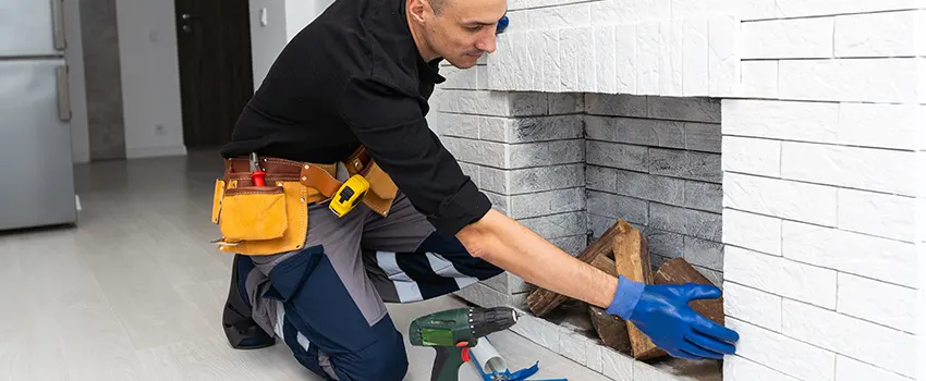Fireplace Damaged Damper Frame Repair Services in Chelsea, Massachusetts