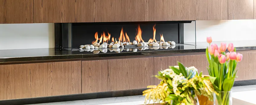 Double-height Fireplace Design Refurbishment in Chelsea, Massachusetts